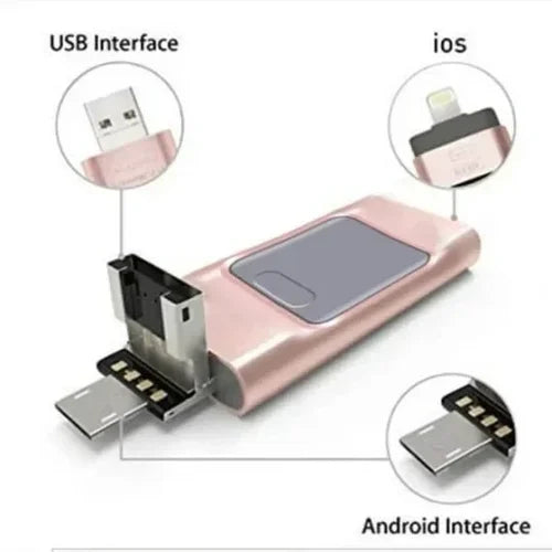 🔥4 In 1 High Speed USB Multi Drive Flash Drive