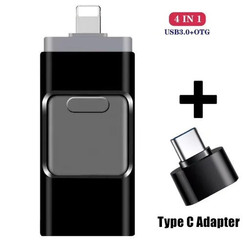 🔥4 In 1 High Speed USB Multi Drive Flash Drive